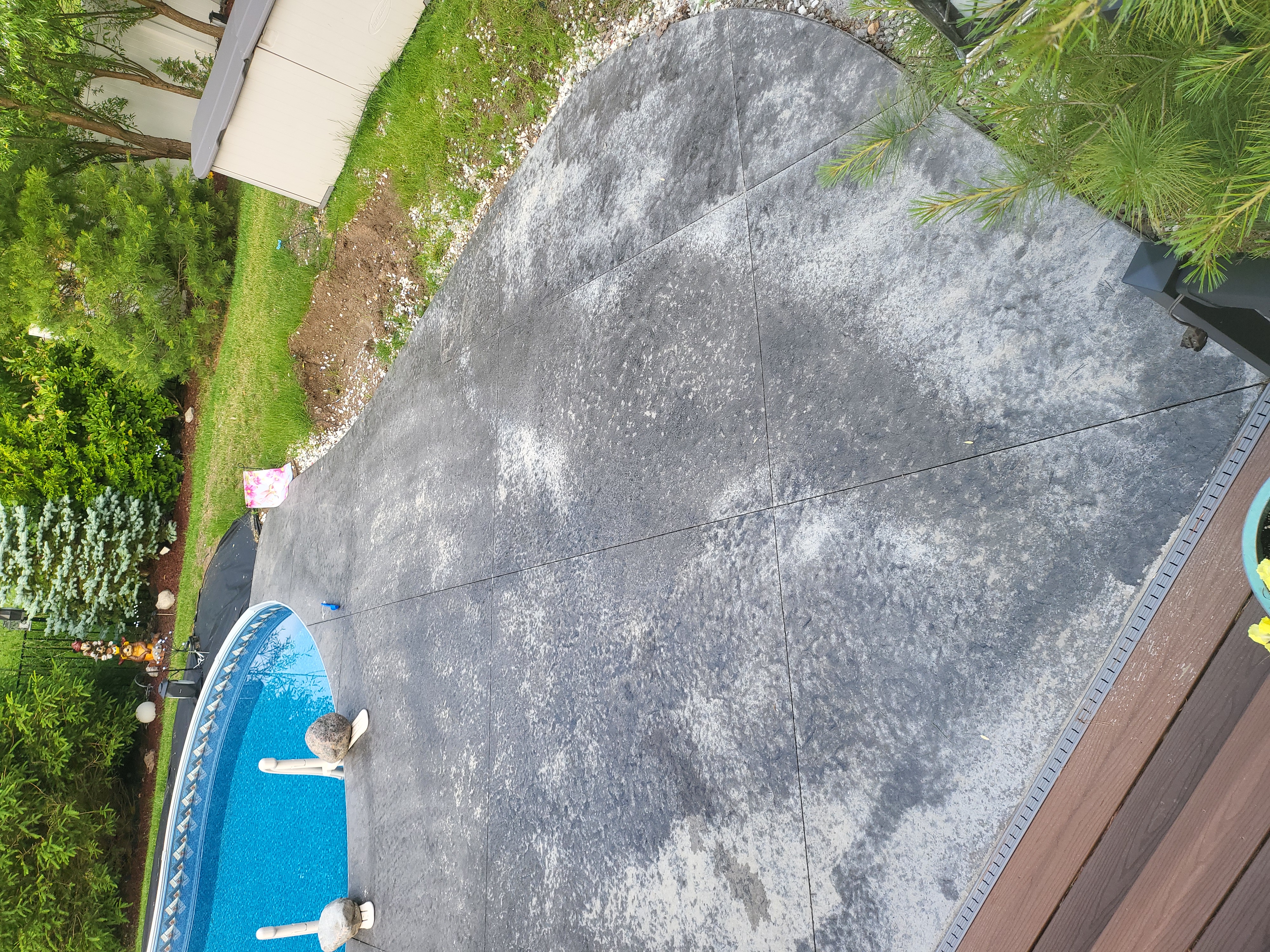 Blaunt Construction Patio Stain Issues